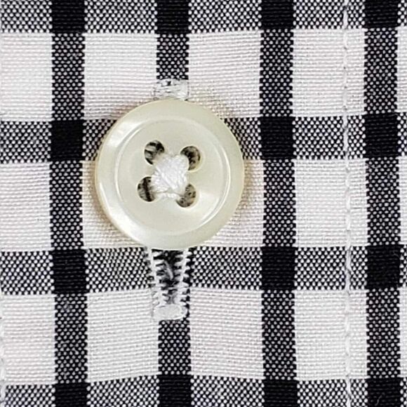 Polo Ralph Lauren Shirt Oxford Black Plaid Button Down LS Mens Size 16.5 XL - Picture 6 of 10